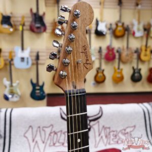 Fender American Acoustasonic Jazzmaster Ebony Fingerboard Arctic White - Image 7