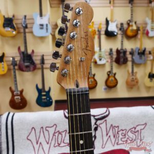 Fender American Acoustasonic Telecaster Ebony Fingerboard Pink Paisley 4.80 LBS US221860A - Image 7