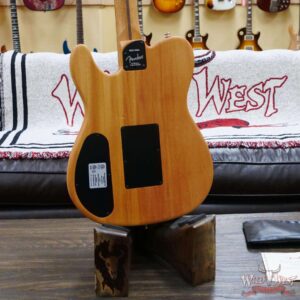 Fender American Acoustasonic Telecaster Ebony Fingerboard Pink Paisley 4.80 LBS US221860A - Image 11