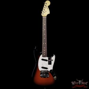 Fender American Performer Mustang Rosewood Fingerboard 3-Color Sunburst 7.30 LBS - Image 3