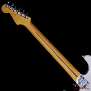 Fender American Ultra Luxe Vintage ‘50s Stratocaster Ash Body Maple Fingerboard White Blonde 8.1 lbs - Image 5