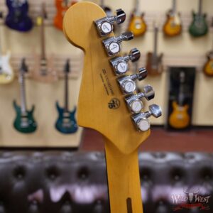 Fender American Ultra Jazzmaster Ash Body Maple Fingerboard Plasma Red Burst - Image 9