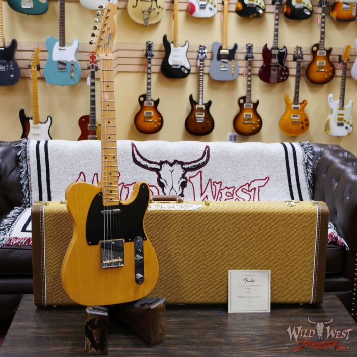 Fender American Original ‘50s Telecaster Maple Fingerboard Butterscotch Blonde - Image 6