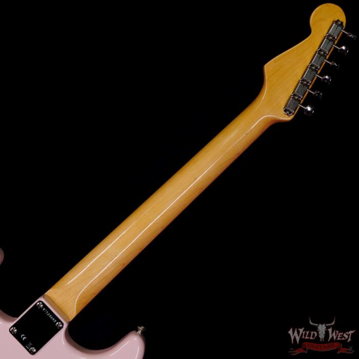Fender American Original ‘60s Stratocaster Rosewood Fingerboard Shell Pink - Image 5