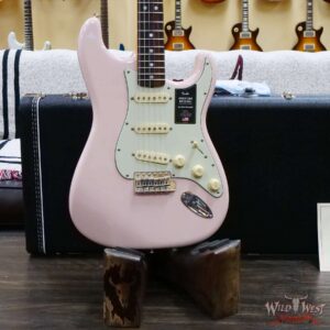 Fender American Original ‘60s Stratocaster Rosewood Fingerboard Shell Pink - Image 8