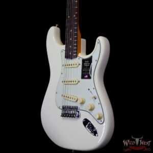 Fender American Vintage II 1961 Stratocaster Rosewood Fingerboard Olympic White - Image 2