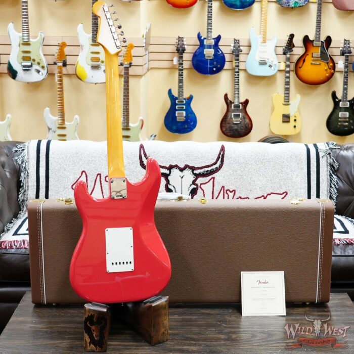 Fender American Vintage II 1961 Stratocaster Rosewood Fingerboard Fiesta Red - Image 7