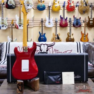 Fender American Vintage II 1965 Stratocaster Rosewood Fingerboard Gloss Nitro Candy Apple Red 7.65 LBS - Image 7