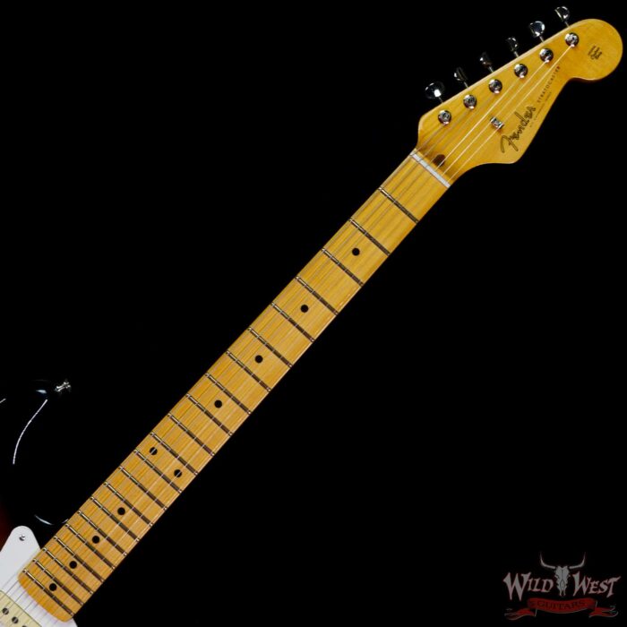 Fender USA Stories Collection Eric Johnson 1954 “Virginia” Stratocaster Maple Fingerboard 2-Color Sunburst VA00589 - Image 4