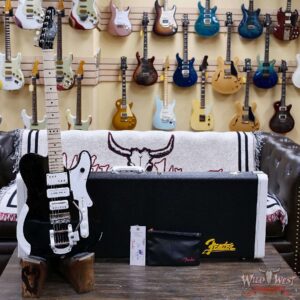Fender Jack White Triplecaster Maple Fingerboard Black 8.25 LBS - Image 5