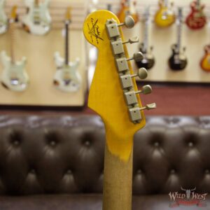 Fender Custom Shop White Lightning Stratocaster Floyd Rose HSS 21 Frets Rosewood Board Sonic Blue - Image 10