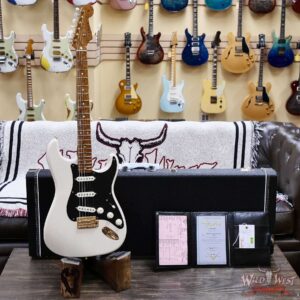 Fender Custom Shop American Custom Stratocaster 1-Piece Roasted 2A Birdseye Maple Neck & Fingerboard NOS Aged White Blonde 7.30 LBS - Image 6