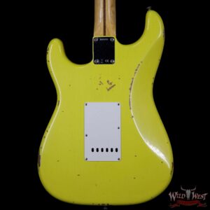 Fender Custom Shop Collection 1957 Stratocaster Relic Maple Fretboard Graffiti Yellow - Image 7