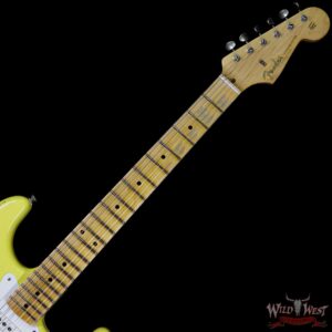 Fender Custom Shop Collection 1957 Stratocaster Relic Maple Fretboard Graffiti Yellow - Image 9