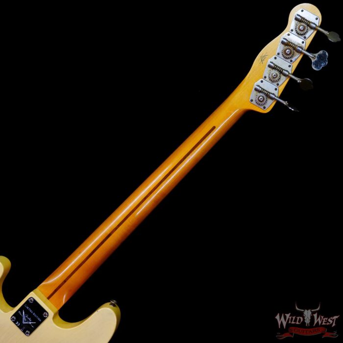 Fender Custom Shop Limited Edition 1951 Precision Bass P-Bass Journeyman Relic Nocaster Blonde - Image 5