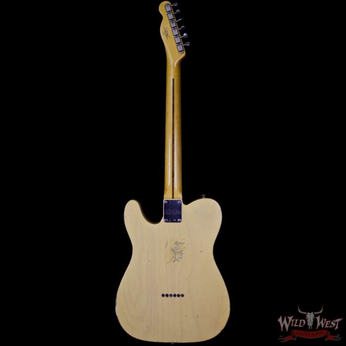 Fender Custom Shop 1951 Telecaster Relic Nocaster Blonde “U” Neck - Image 6
