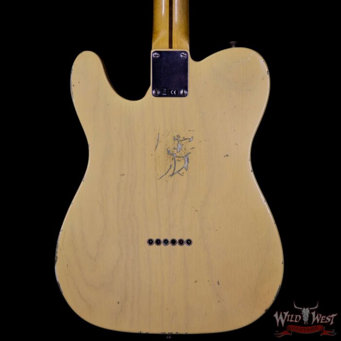 Fender Custom Shop 1951 Telecaster Relic Nocaster Blonde “U” Neck - Image 7