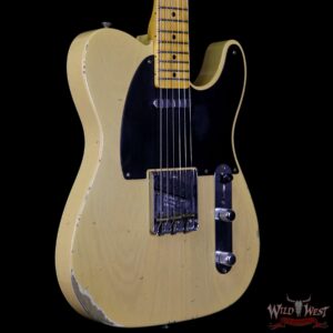 Fender Custom Shop 1951 Telecaster Relic Nocaster Blonde “U” Neck - Image 4