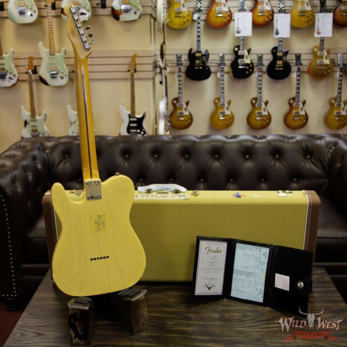 Fender Custom Shop 1951 Telecaster Relic Nocaster Blonde “U” Neck - Image 15