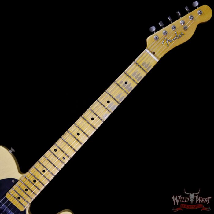 Fender Custom Shop 1951 Telecaster Relic Nocaster Blonde “U” Neck - Image 9