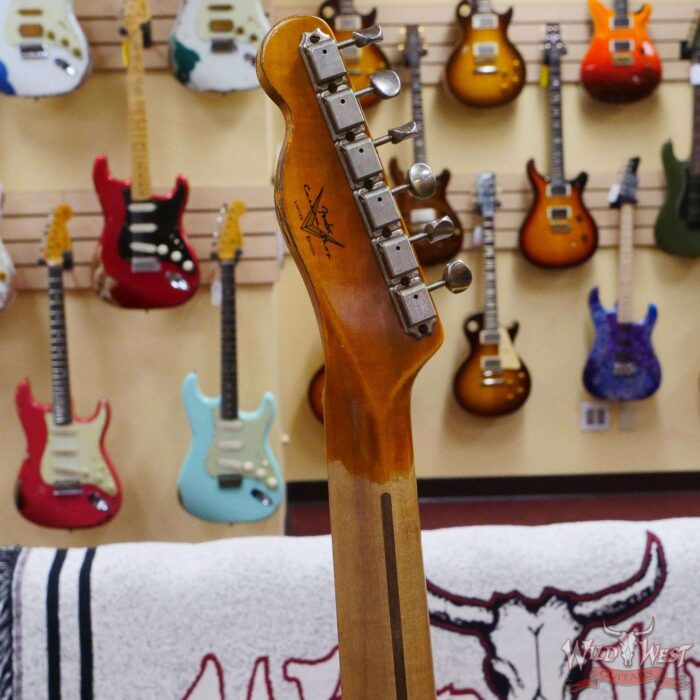 Fender Custom Shop Limited Edition 1951 Telecaster HS Hand-Wound Pickup Heavy Relic Aged Butterscotch Blonde 6.95 Pounds - Image 11