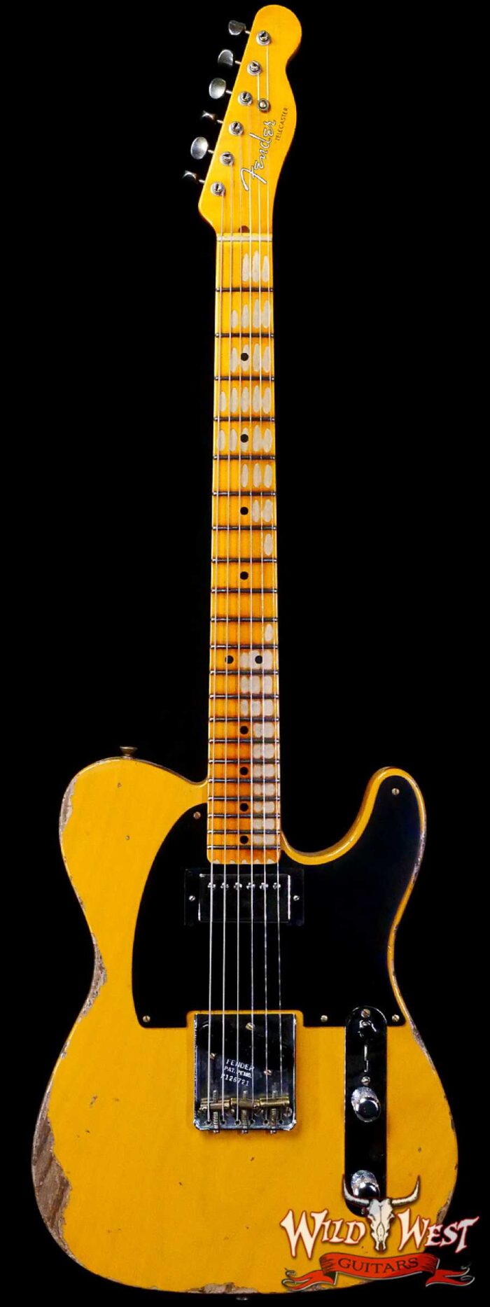 Fender Custom Shop Limited Edition 1951 Telecaster HS Hand-Wound Pickup Heavy Relic Aged Butterscotch Blonde - Image 1
