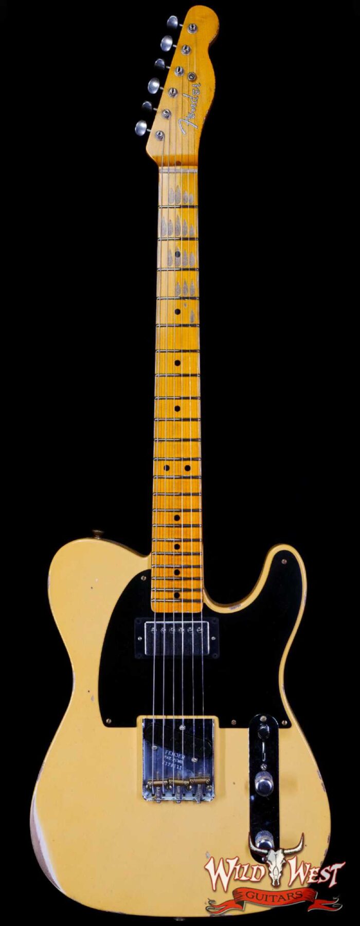 Fender Custom Shop Limited Edition 1951 Telecaster HS Relic Aged Nocaster Blonde 6.85 LBS - Image 1