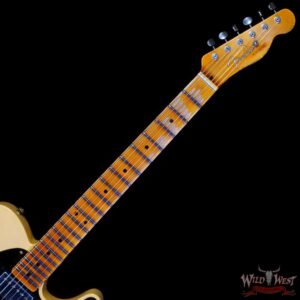 Fender Custom Shop Limited Edition 1951 Telecaster HS Relic Aged Nocaster Blonde 7.00 LBS - Image 4
