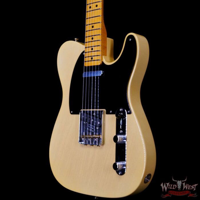 Fender Custom Shop Limited 1951 Telecaster NOS Hand-Wound Pickups Faded Nocaster Blonde - Image 2