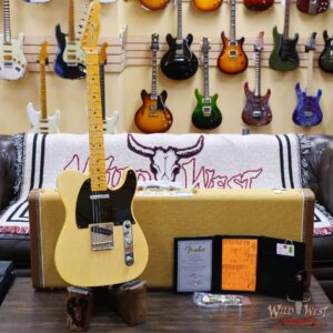 Fender Custom Shop Limited 1951 Telecaster NOS Hand-Wound Pickups Faded Nocaster Blonde - Image 6