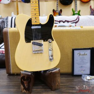 Fender Custom Shop Limited 1951 Telecaster NOS Hand-Wound Pickups Faded Nocaster Blonde - Image 8