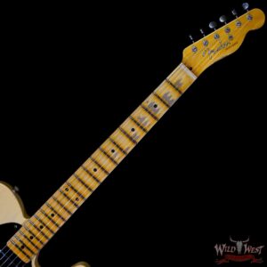 Fender Custom Shop 1952 Telecaster Relic Ash Body Maple Neck Nocaster Blonde 7.05 LBS - Image 4