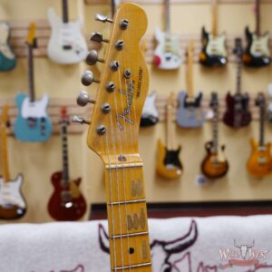 Fender Custom Shop 1952 Telecaster with Hand-Wound Pickups Journeyman Relic White Blonde - Image 7