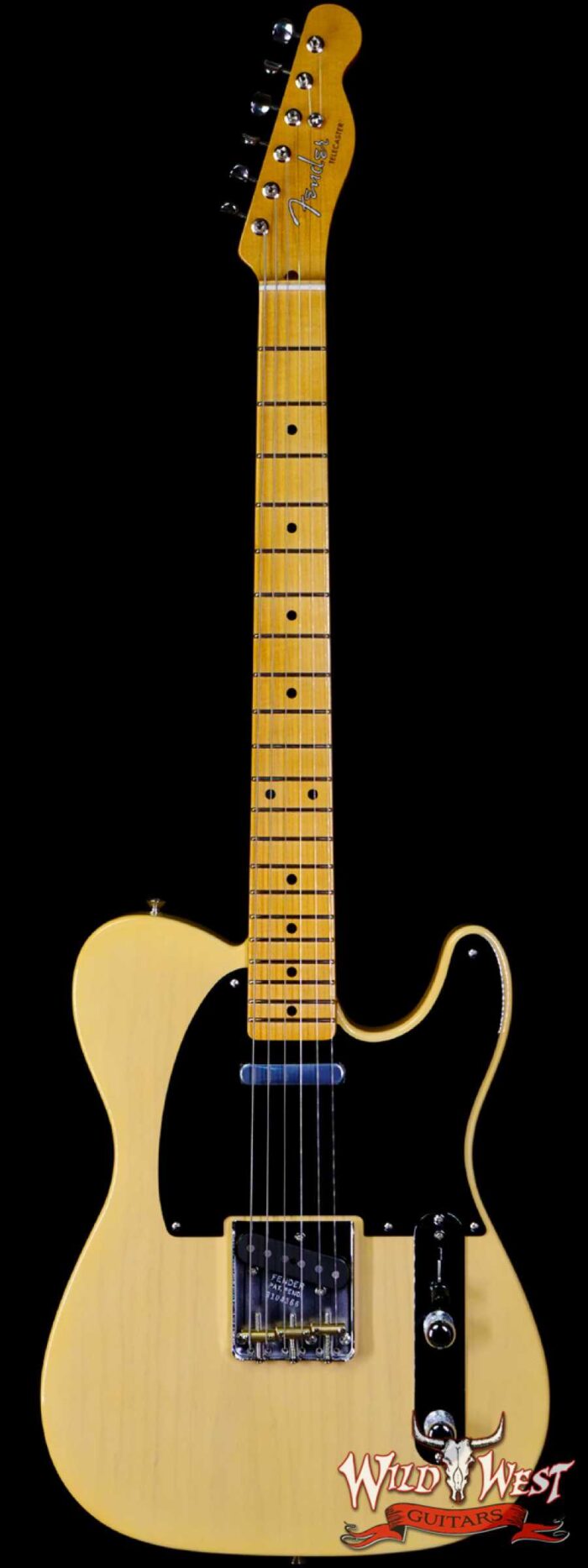 Fender Custom Shop Ltd 1952 Telecaster NOS Nocaster Blonde Hand-Wound Pickups - Image 1