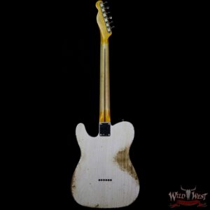 Fender Custom Shop 1952 Telecaster Heavy Relic Maple Neck White Blonde - Image 5