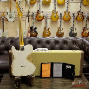 Fender Custom Shop 1952 Telecaster Heavy Relic Maple Neck White Blonde - Image 13