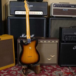 Fender Custom Shop 1952 Telecaster Relic Ash Body Maple Neck 2 Tone Sunburst 7.10 LBS - Image 9