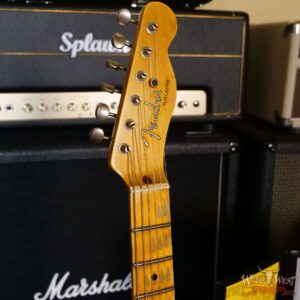 Fender Custom Shop 1952 Telecaster Relic Ash Body Maple Neck 2 Tone Sunburst 7.10 LBS - Image 7