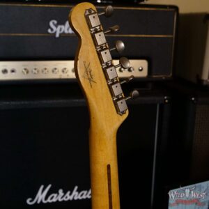 Fender Custom Shop 1952 Telecaster Relic Ash Body Maple Neck Black 7.20 LBS - Image 10