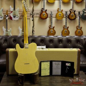 Fender Custom Shop 1952 Telecaster Relic Maple Neck & Fingerboard Nocaster Blonde - Image 14