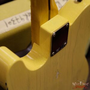 Fender Custom Shop 1952 Telecaster Relic Maple Neck & Fingerboard Nocaster Blonde - Image 16