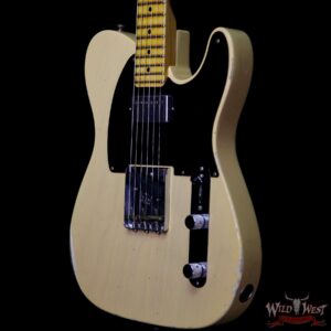 Fender Custom Shop 1953 Telecaster HS Relic Hand-Wound Pickup Nocaster Blonde 6.70 LBS - Image 2
