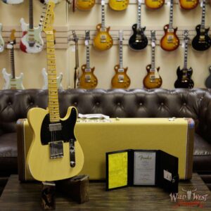 Fender Custom Shop 1953 Telecaster HS Relic Hand-Wound Pickup Nocaster Blonde 6.70 LBS - Image 11