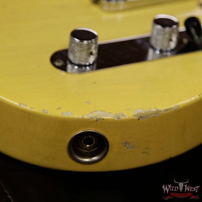 Fender Custom Shop 1953 Telecaster HS Relic Hand-Wound Pickup Nocaster Blonde 6.70 LBS - Image 13