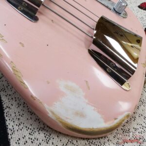 Fender Custom Shop 1955 Precision Bass P-Bass Heavy Relic Shell Pink - Image 9