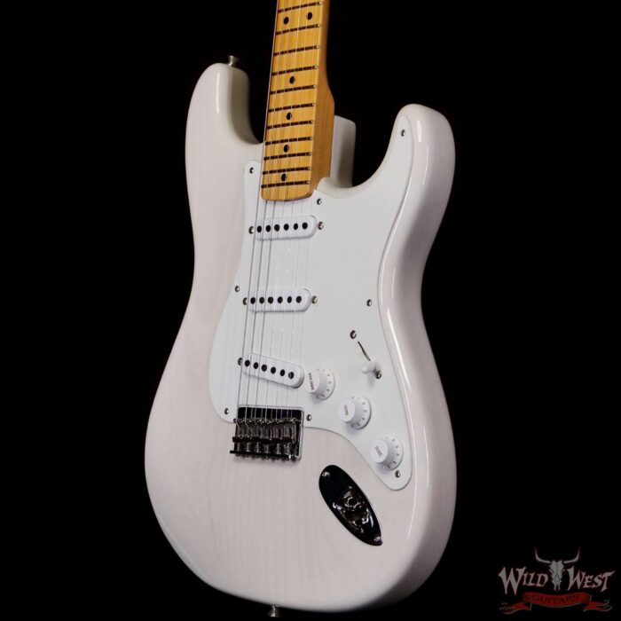 Fender Custom Shop Vintage Custom ‘55 1955 Hardtail Stratocaster Time Capsule Package Aged White Blonde 7.30 LBS - Image 2