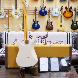Fender Custom Shop Vintage Custom ‘55 1955 Hardtail Stratocaster Time Capsule Package Aged White Blonde 7.35 Pounds - Image 9