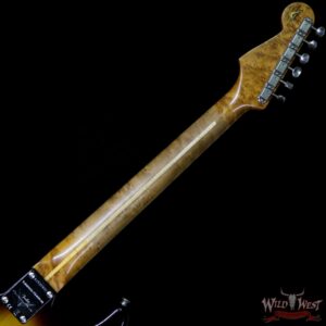 2017 NAMM Fender Custom Shop 30th LTD 1956 Roasted Stratocaster Relic Faded 2 Tone Sunburst - Image 11