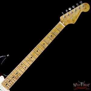 2017 NAMM Fender Custom Shop 30th LTD 1956 Roasted Stratocaster Relic Faded 2 Tone Sunburst - Image 9
