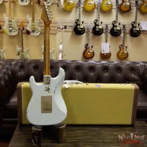 2017 NAMM Fender Custom Shop 30th Anniversary LTD 1956 Roasted Stratocaster Relic Faded Sonic Blue - Image 14